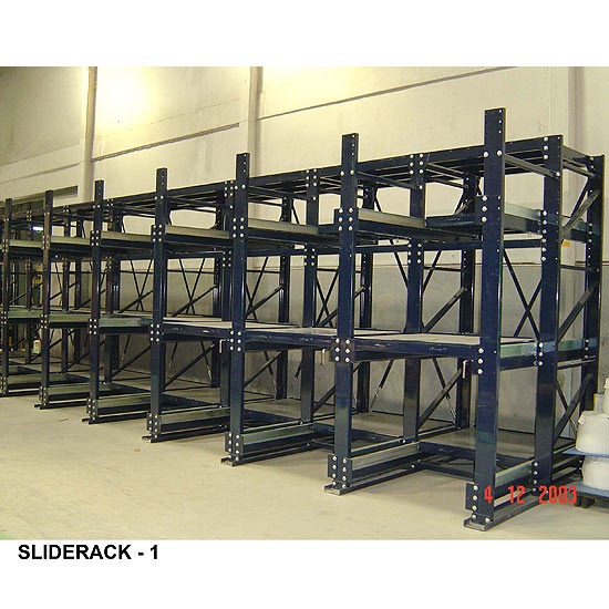 เคมีภัณฑ์ คิวเบสท์ เอ็นเตอร์ไพร์ส - ชั้นวาง Slide Rack